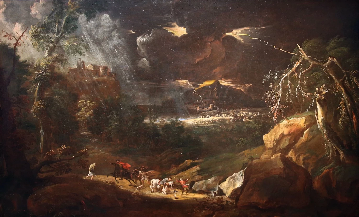Paesaggio con tormenta - Museo Thyssen, Bornemisza